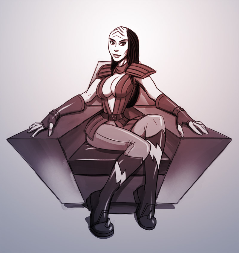 Illustration for article titled Today is a Good Day to Look at Insane Klingon Fan Art